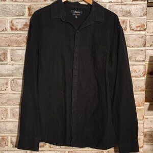 Marc Anthony Black Button Down - XL Slim Fit